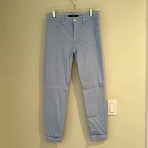 J BRAND Cuffed pants.  Size 28. Light blue.